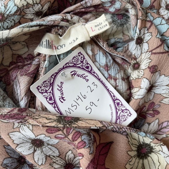 Floral V-Neck Dress - Picture 4 of 4